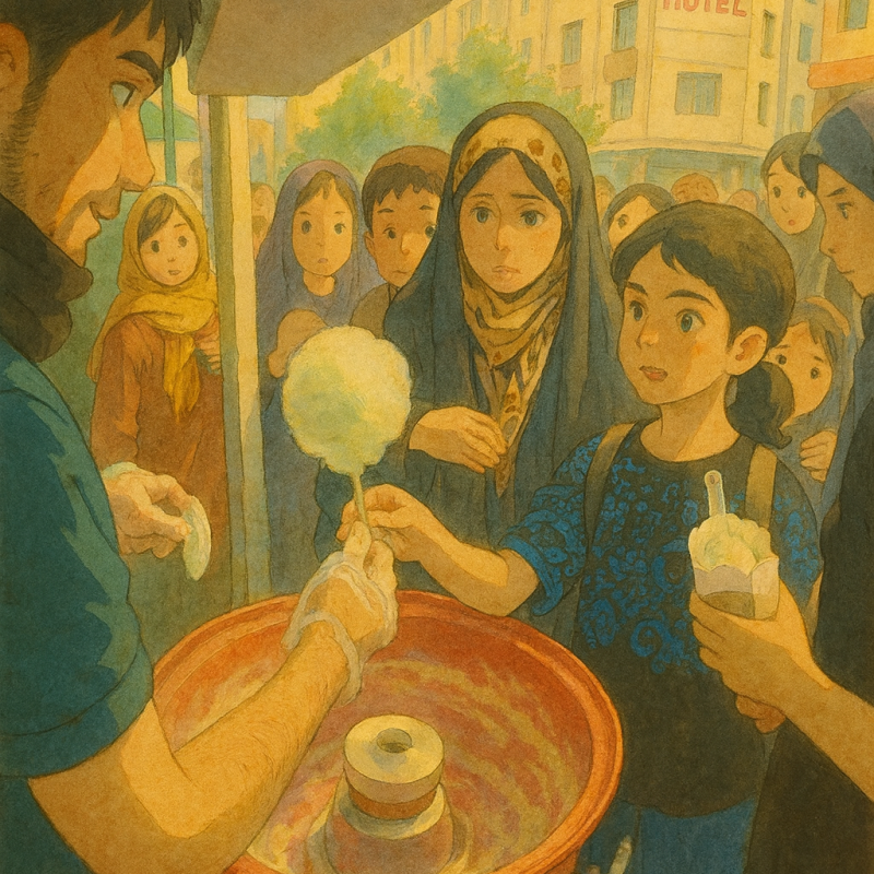 پشمک ساز اردوساز